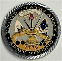 United States Army, Army Strong Challenge Coin!