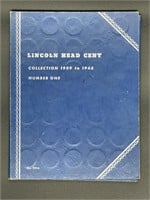Lincoln Head cent blue book 1909/1945