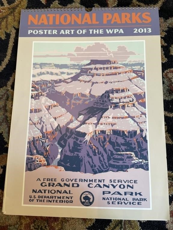 National Parks Poster Art 2013