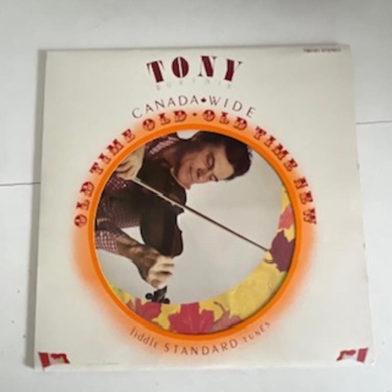 TONY "OLD TIME OLD OLD TIME NEW" LP / RECORD