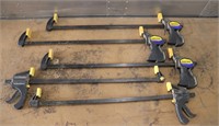 (5) 24" Bar Clamps