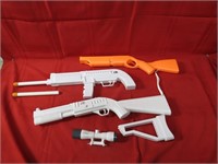 Wii gun toy lot.