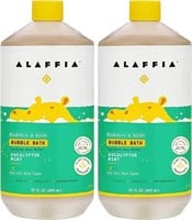 Alaffia Babies/ Kids Bubble Bath EucalyptusMint2Pk
