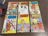 Six Heathcliff Comic Books