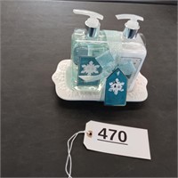 Hand Soap and Lotion Set