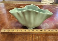 Unmarked Green Planter- Chips On Bottom