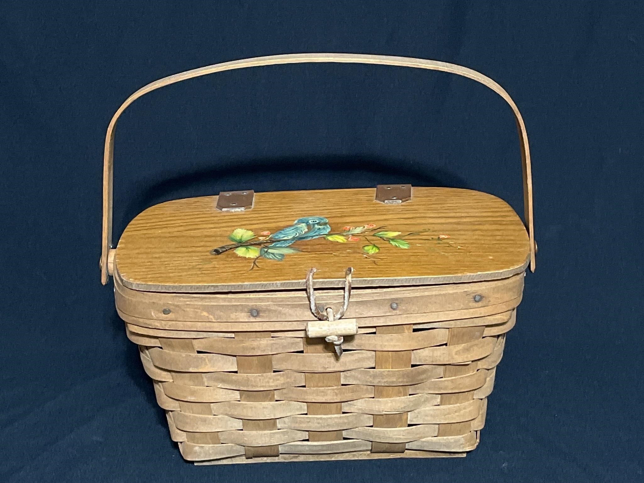 Longaberger basket. Handwoven.