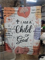 New Super Soft Child Of God Blanket
