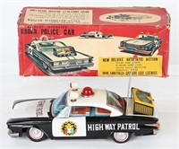 ICHIKO BATTERY OP POLICE RADAR CAR w/ BOX