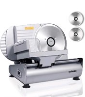 New CUSIMAX 200W Electric Deli Food Slicer with Tw