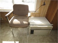 Chair and AC unit