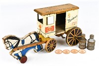 Rich Toys Borden's Horse Drawn Delivery Wagon