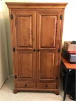 Wood Office Armoire