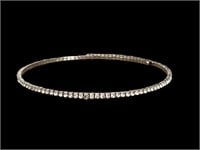 Art Deco Antique Platinum Diamond Choker Necklace