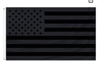 Black American flag 2x3