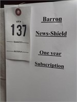 Barron Newshield 1 Year Subscription