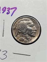 1937 Buffalo Nickel Higher Grade