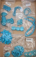 Turquoise, Howlite & Other Blue Beads