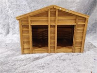 Handcrafted Small animal Shed 2 stalls