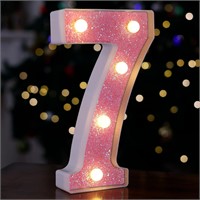 SEALED-TRONSBOO LED Pink Glitter #7 Light