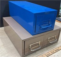 Small Index Card File Boxes. NO SHIPPING