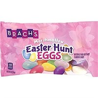 (6)Brachs Marshmallow Easter Hunt Eggs 255g Bag