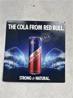 Double sided Red Bull meta sign