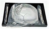 Arthur Court Bunny Tray with Spreaders