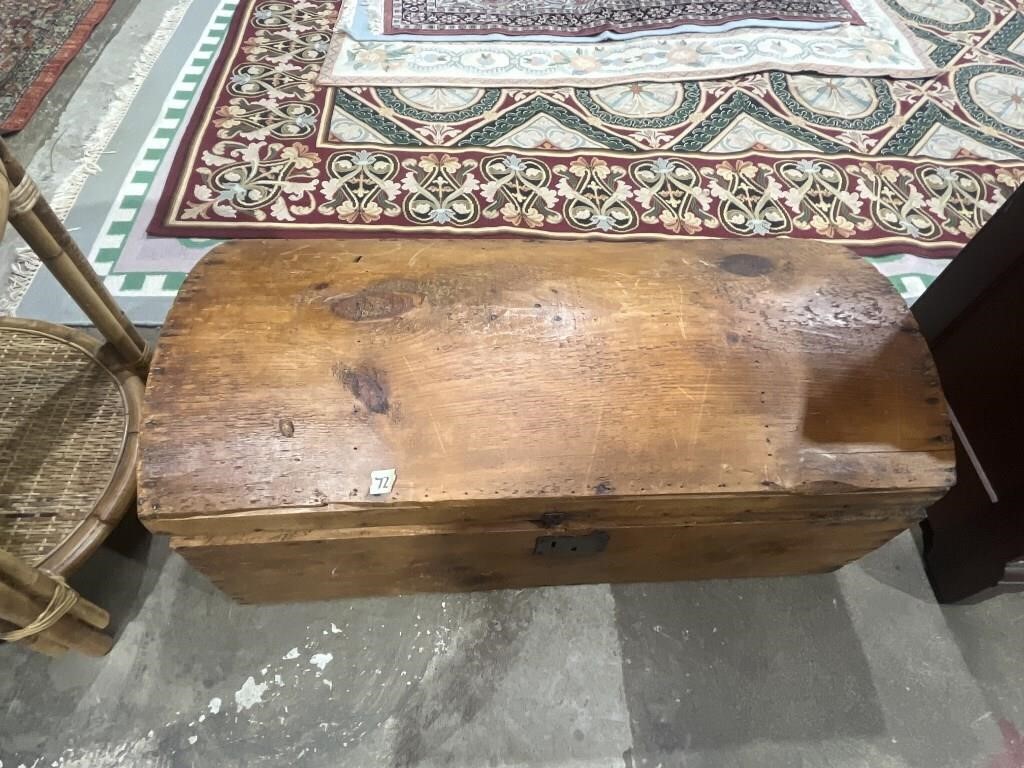 Wooden trunk