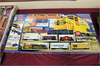Blazing Rails Train Set: