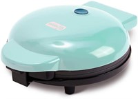 Dash Express 8" Waffle Maker, Aqua Blue