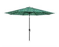 $68  Mainstays 11ft Palm Round Outdoor Tilting Mar