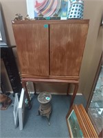 Mid Century Teak Cocktail Cabinet