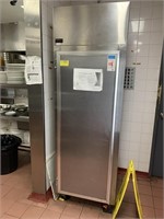 S/S Single Door Upright Front Load Refrigerator