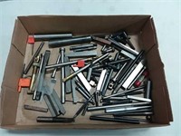 Assortment of punches, cutter bits