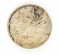Coin 1902 Un Peso Mexico Libertad Silver Coin-XF+
