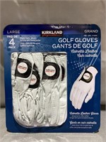 Signature Right Hand Golf Gloves Large 4 Pack