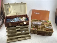 2 Plano Tackle Boxes Full of Fishing Lures & More