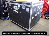 36" X 36" X 48" ROAD CASE ON CASTERS
