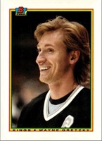 1990 Topps Bowman 143 Wayne Gretzky