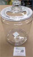 Anchor Hocking 1 Gal Clear Covered Cookie Jar