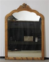 Wood Framed Mirror - 29"h x 20"l