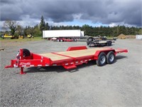 2024 Delta 7'x20' T/A Tilt Deck Trailer