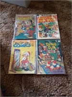 Lot of 4 Disney comics 1947 to 1953