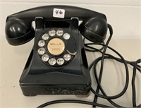 Old Black Dial Telephone