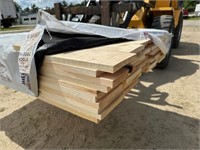 360 LF of 7/8x8 Pine Boards