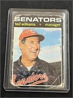 1971 Topps Ted Williams