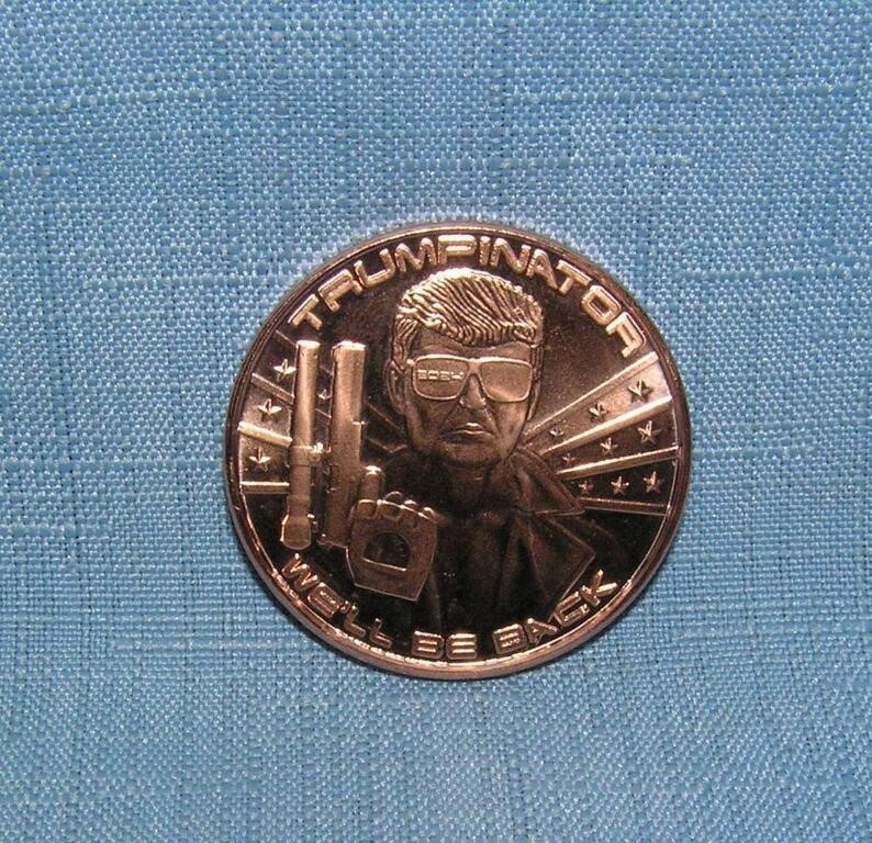 Donald Trump 1 ounce limited edition copper coin