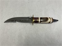 Custom 13” Bowie Knife D-2 Full Tanged Steel Blade