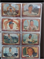 (8) 1955 BOWMAN BASEBALL CARDS